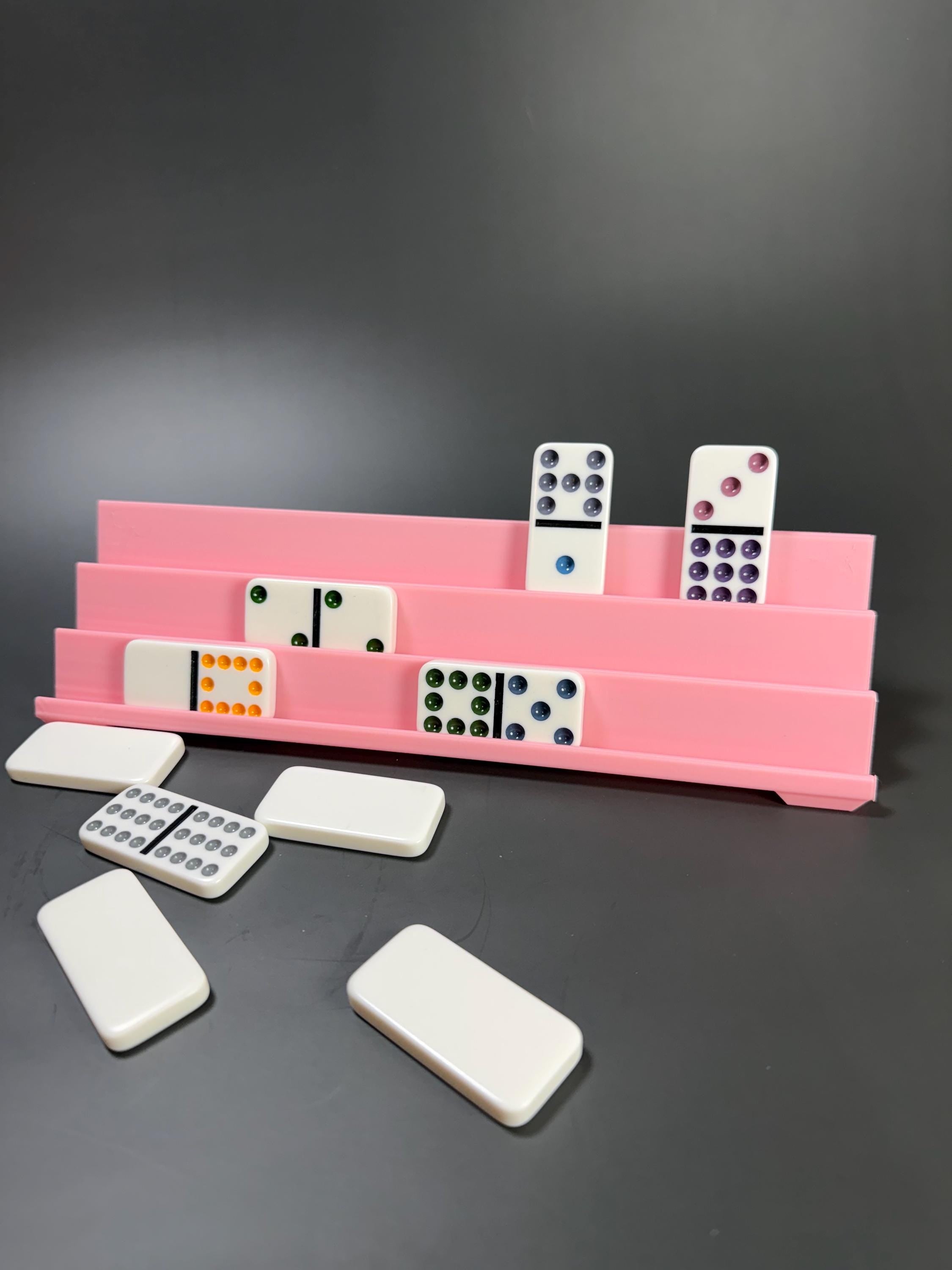 Mexican Train Domino Holder with Train | 3D printer rack