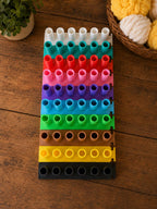 Chunky Blanket Loom, 1 Inch Pegs, Yarn Loom, 9 Inch Sections, modular 3D printed