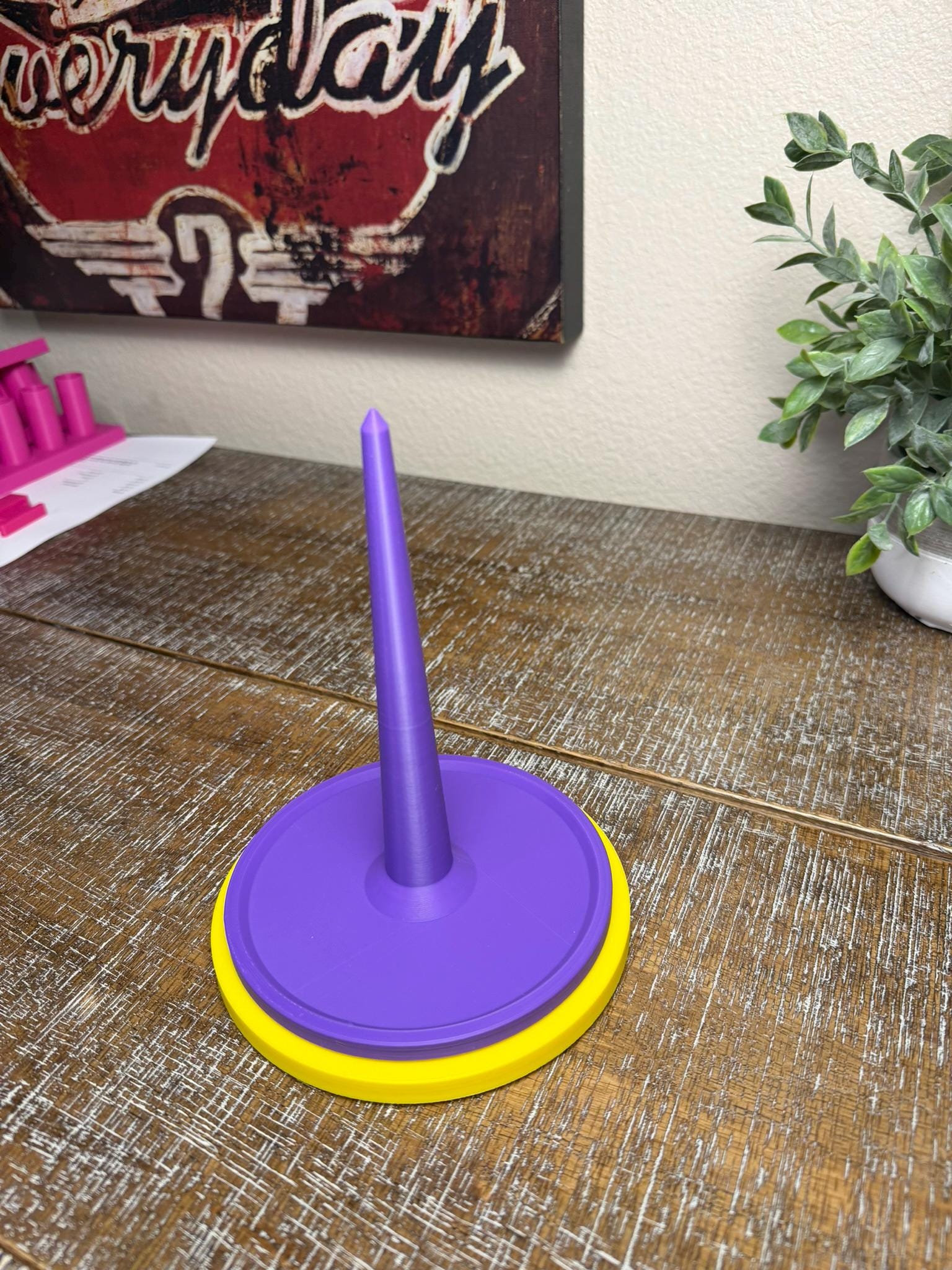 Spinning Yarn Carousel, Yarn Spinner for Knitting and Crochet, Tangle-Free Yarn Caddy, Tabletop Yarn Organizer, Yarn Gift