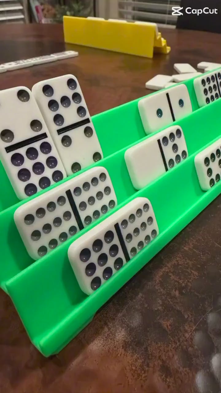 Mexican Train Domino Holder with Train | 3D printer rack