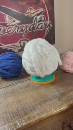 Spinning Yarn Carousel, Yarn Spinner for Knitting and Crochet, Tangle-Free Yarn Caddy, Tabletop Yarn Organizer, Yarn Gift